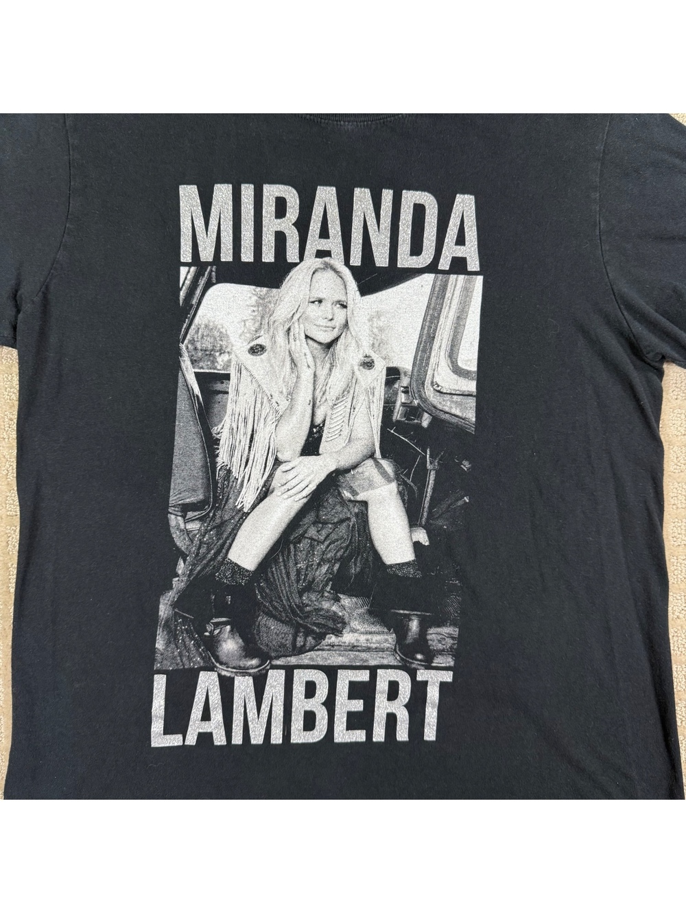 Black Miranda Lambert Revolution tour T-shirt Women M - Picture 8 of 8